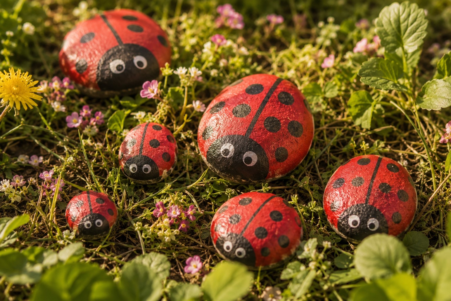 ladybug rock