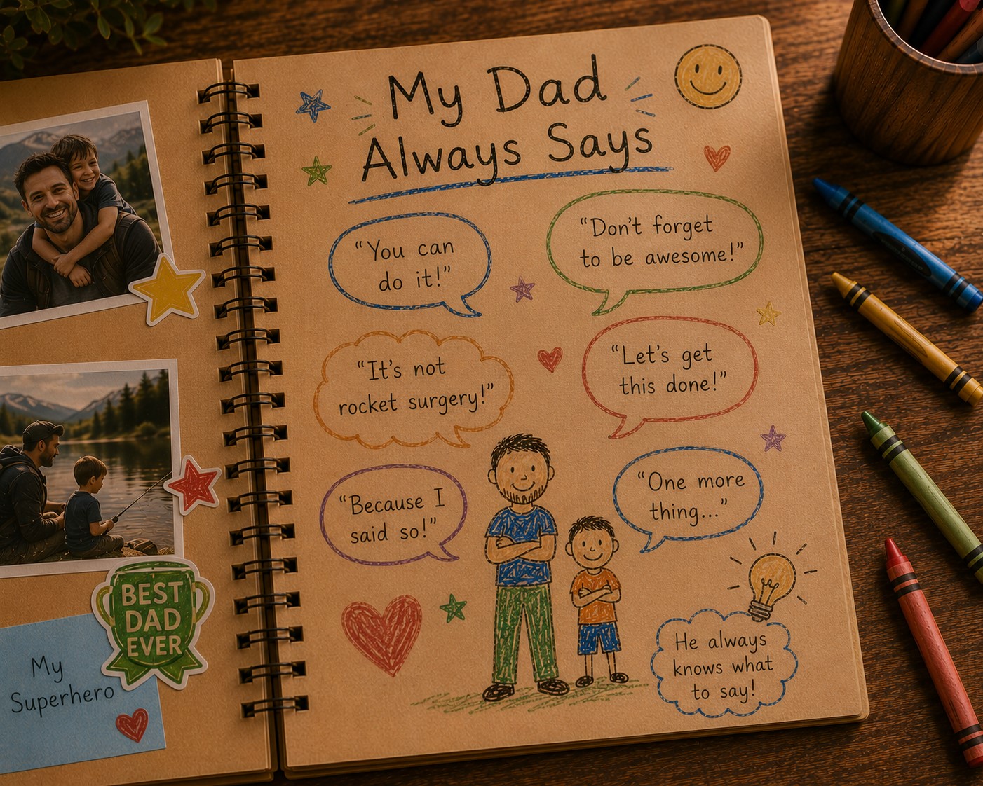 My dad always says page.