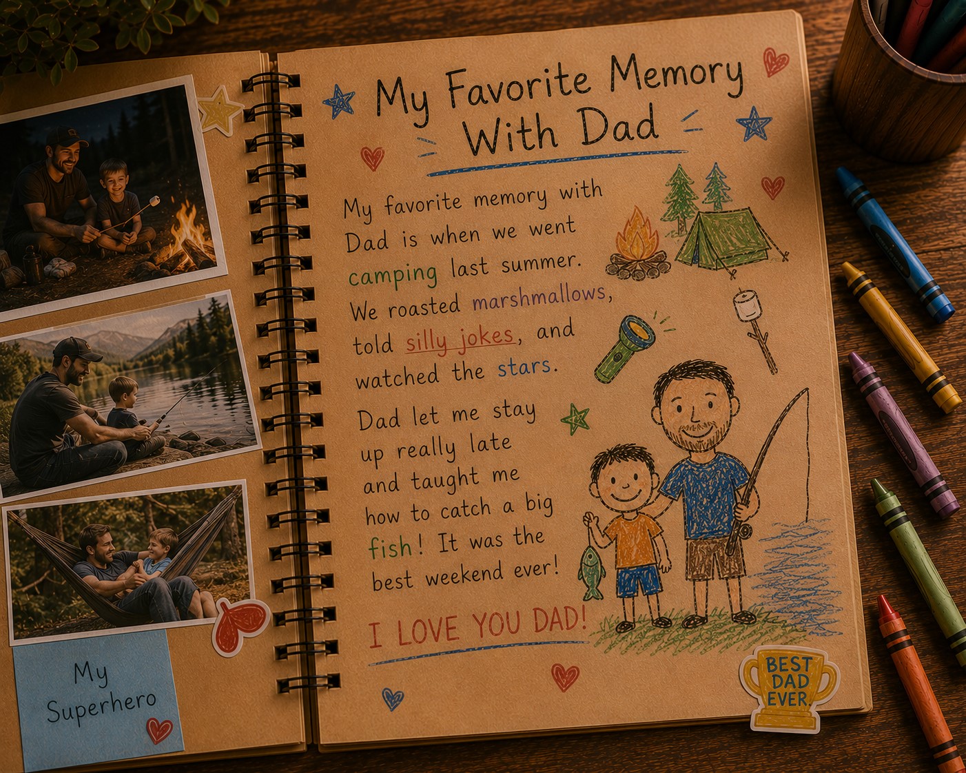My favourite memory with dad