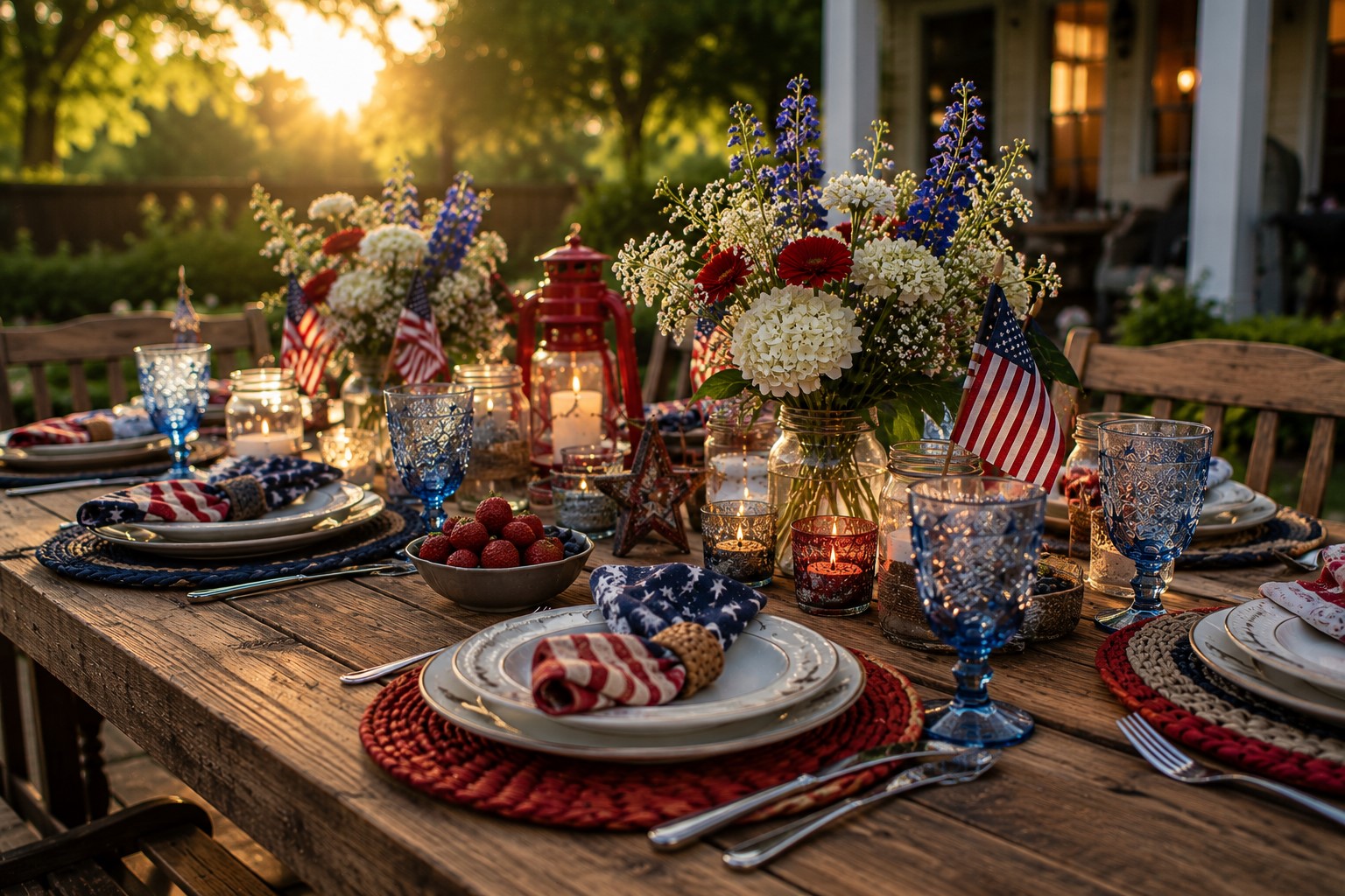 No table cloth table 