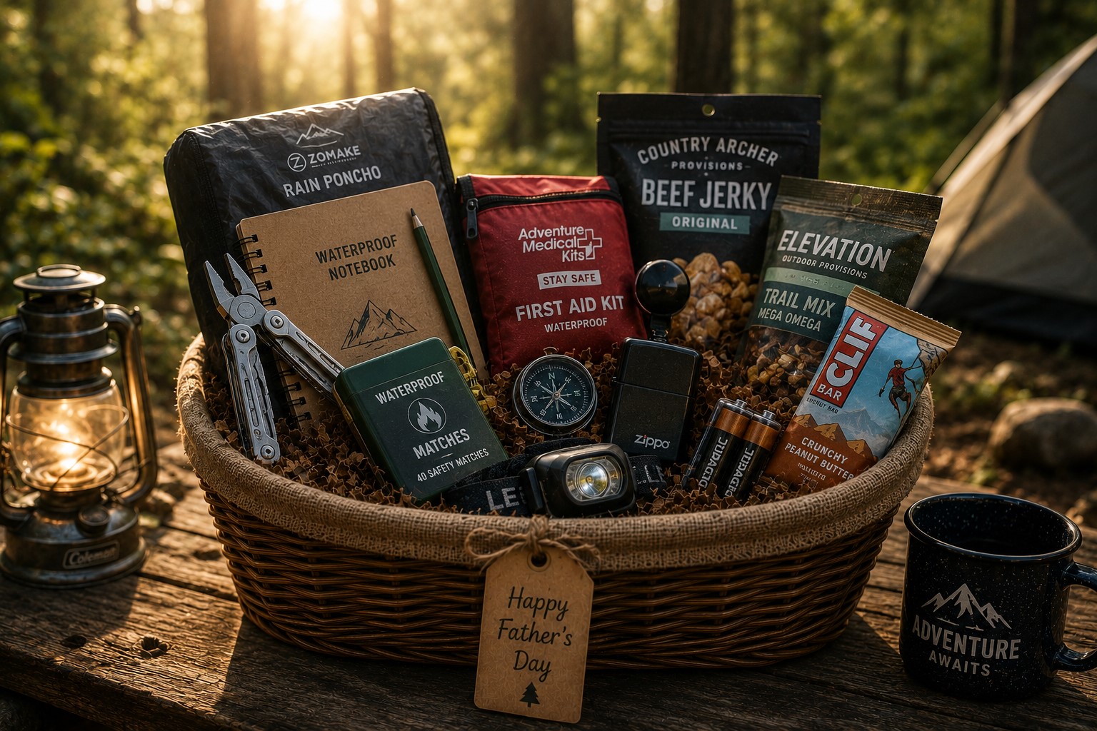 outdoor gift basket