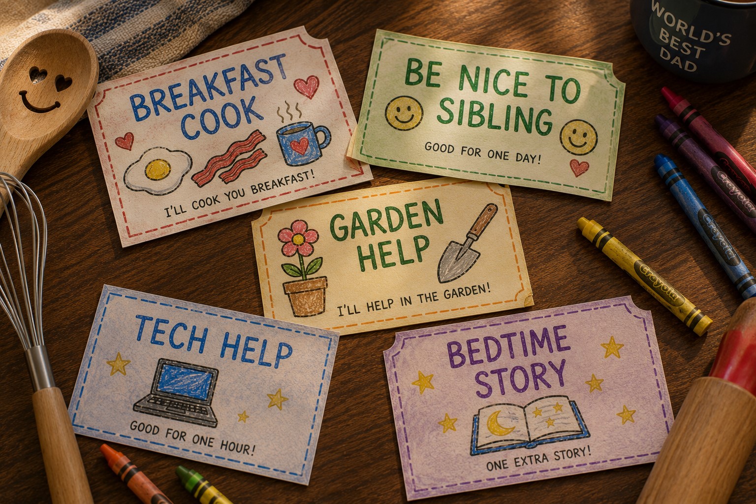 different coupons 