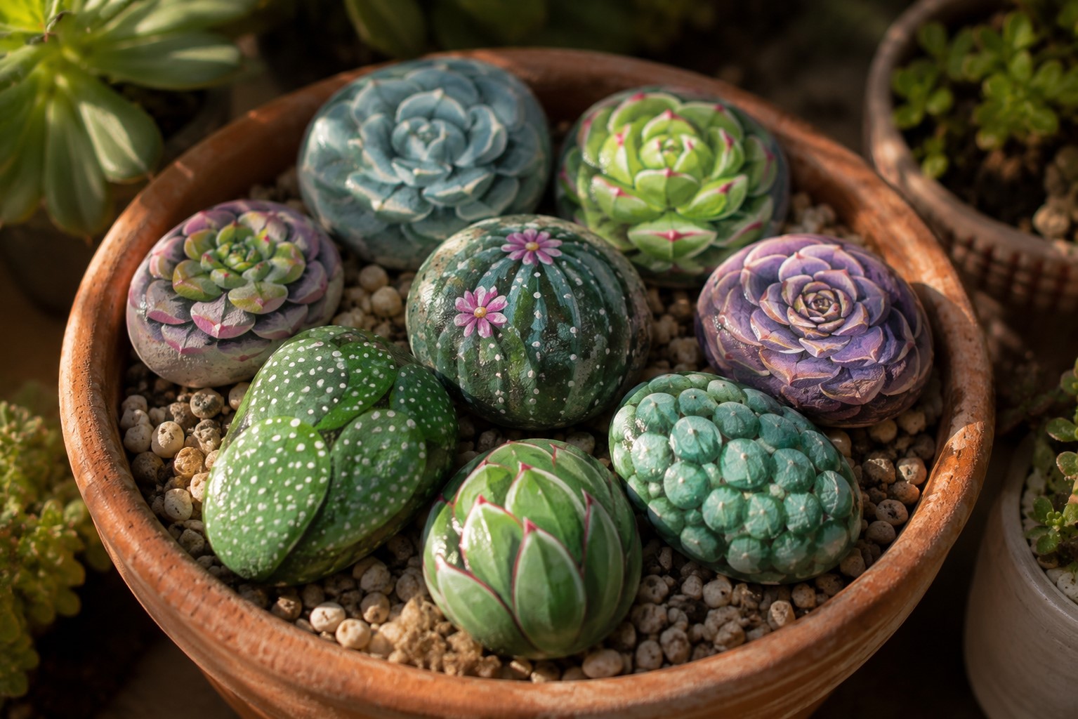 succulent stone