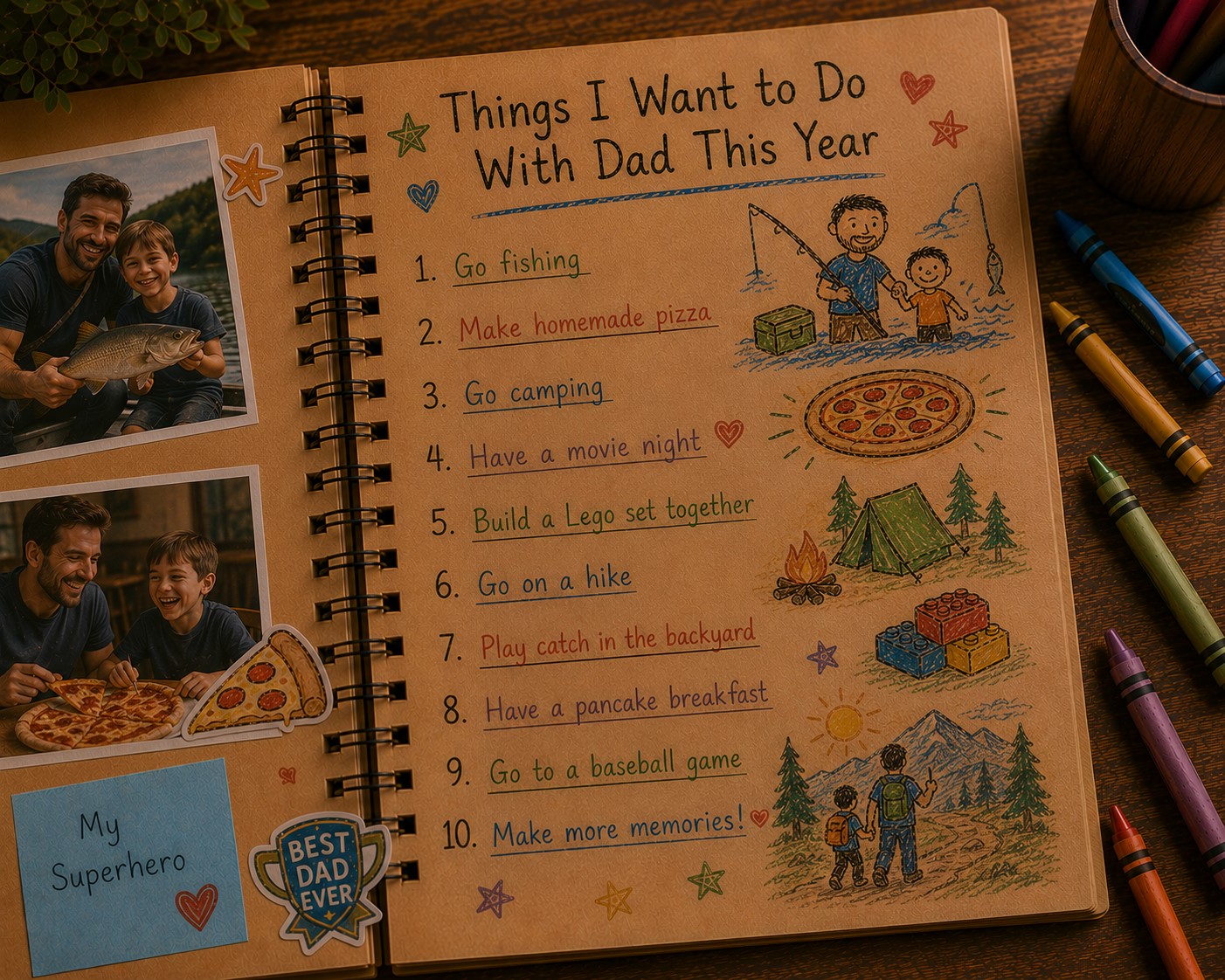 Things I want to do page