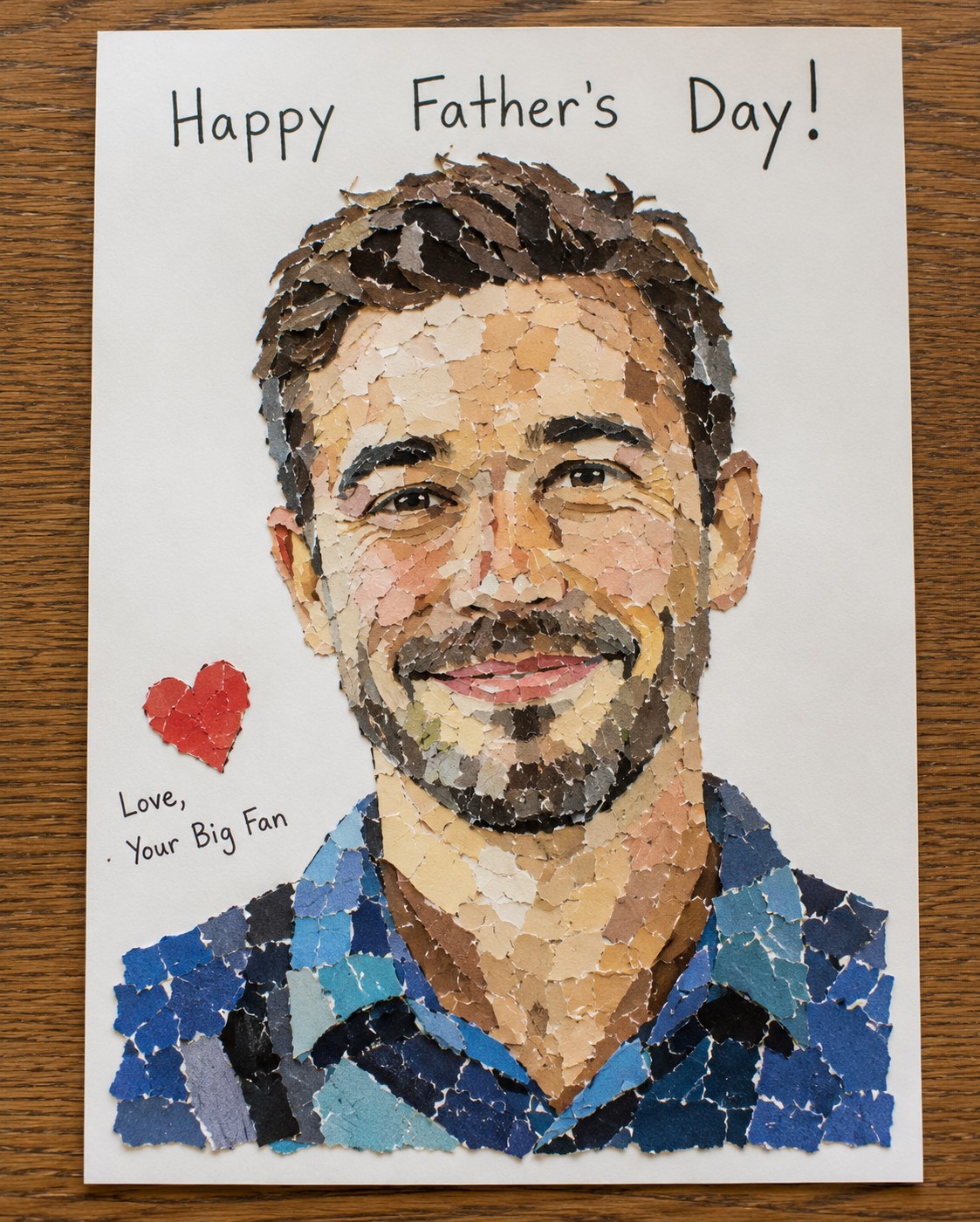 Torn Paper card