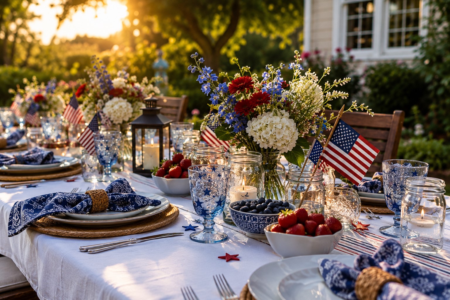 white table cloth