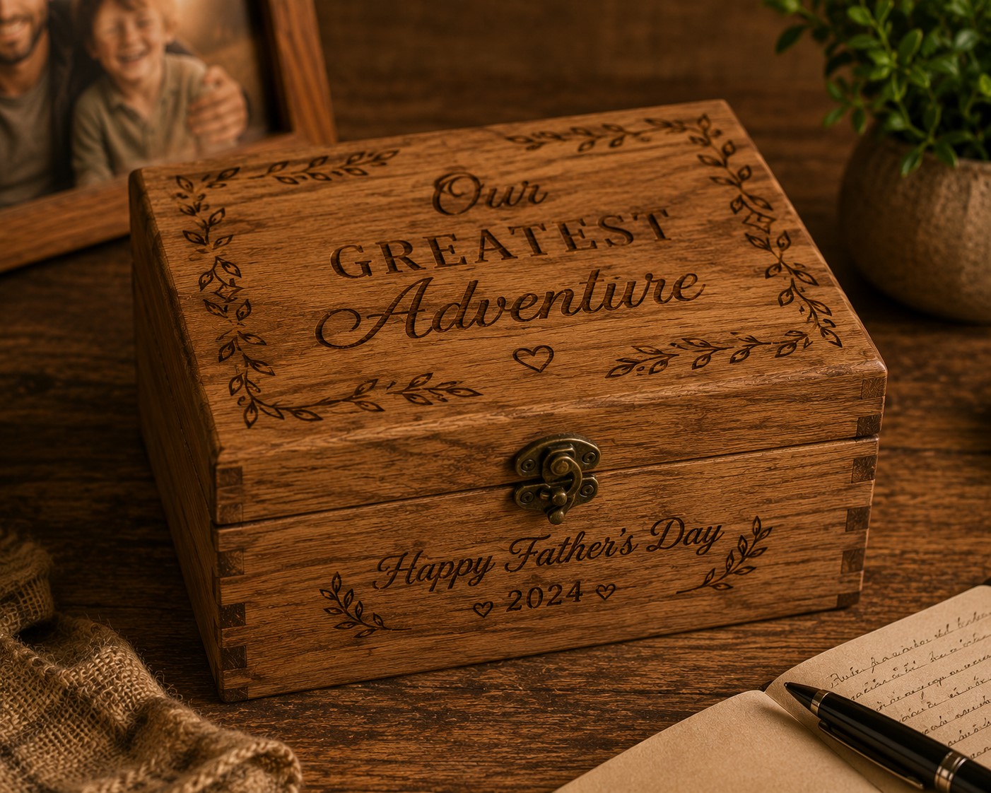 wooden box