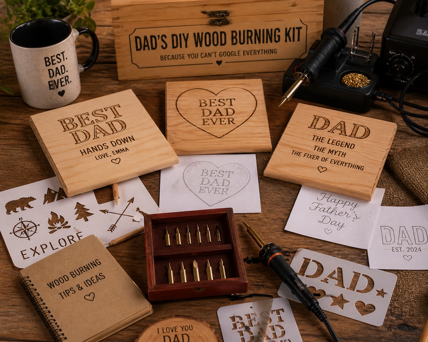 wood burning craft