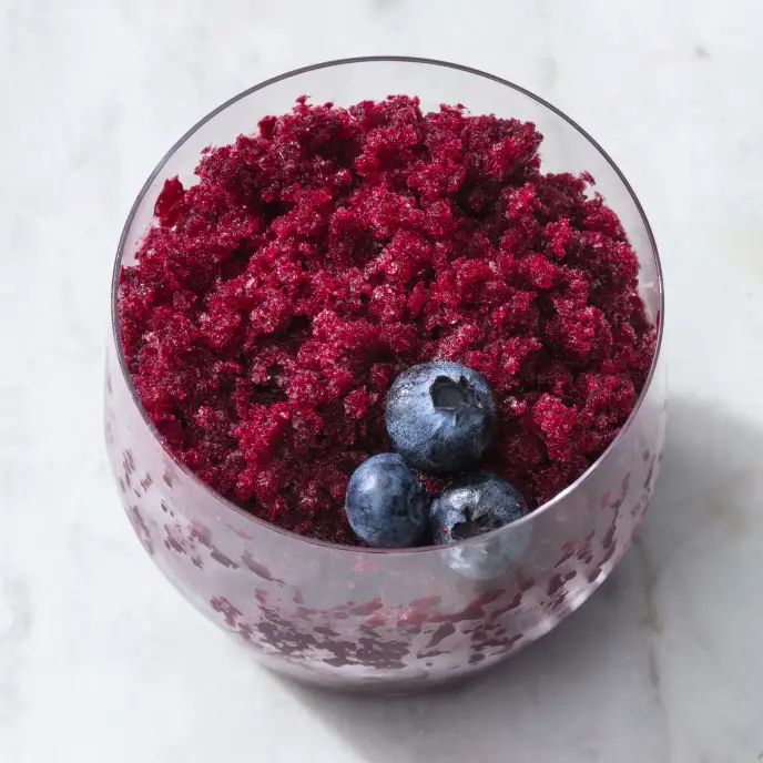 Berry Lemonade Granita