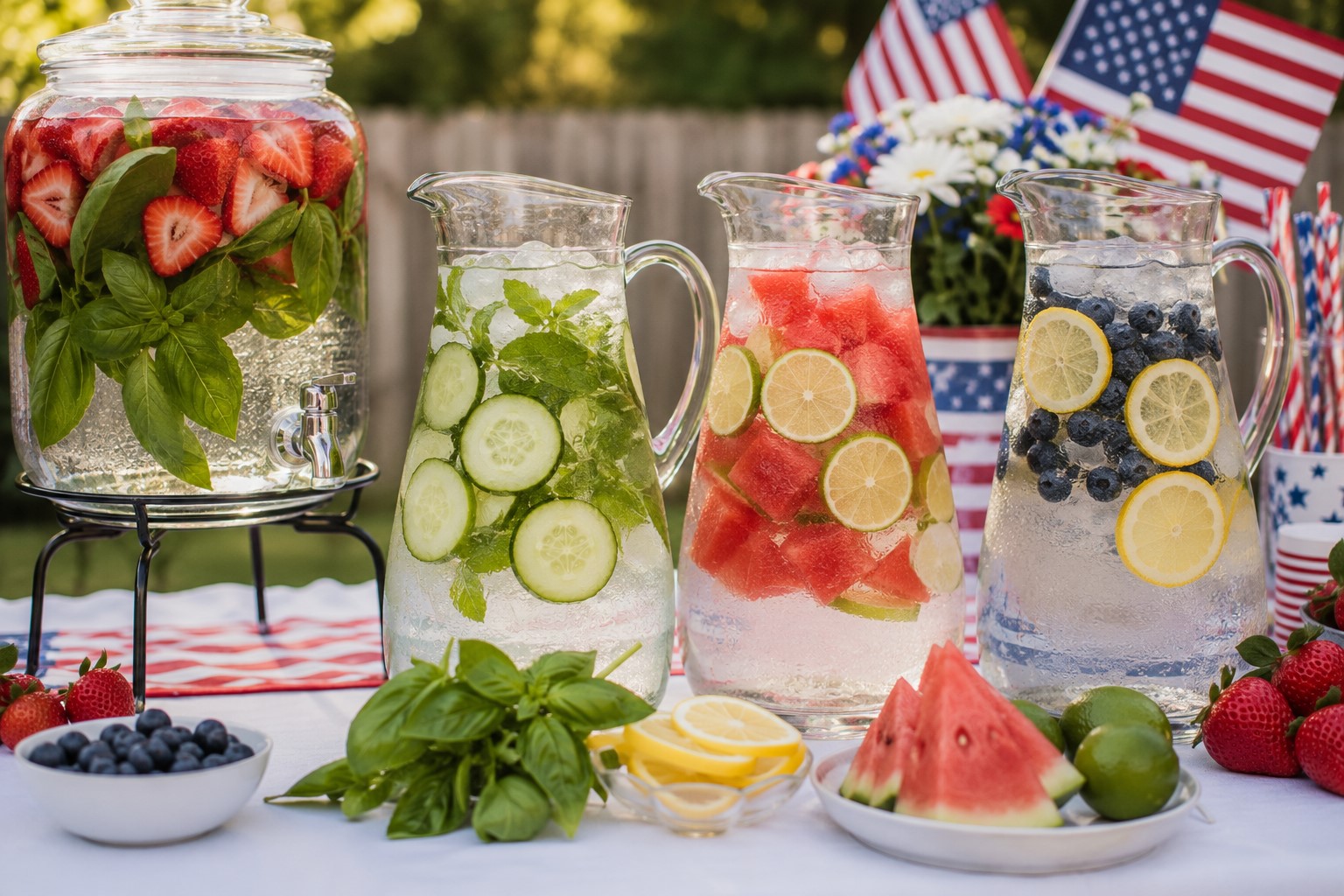 Infused water station