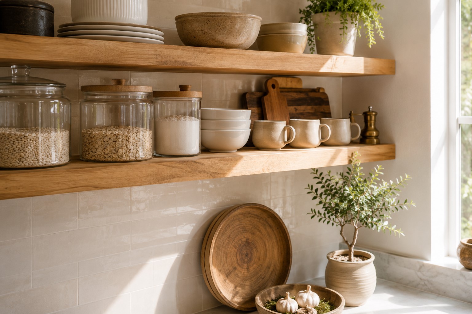 Open Shelving