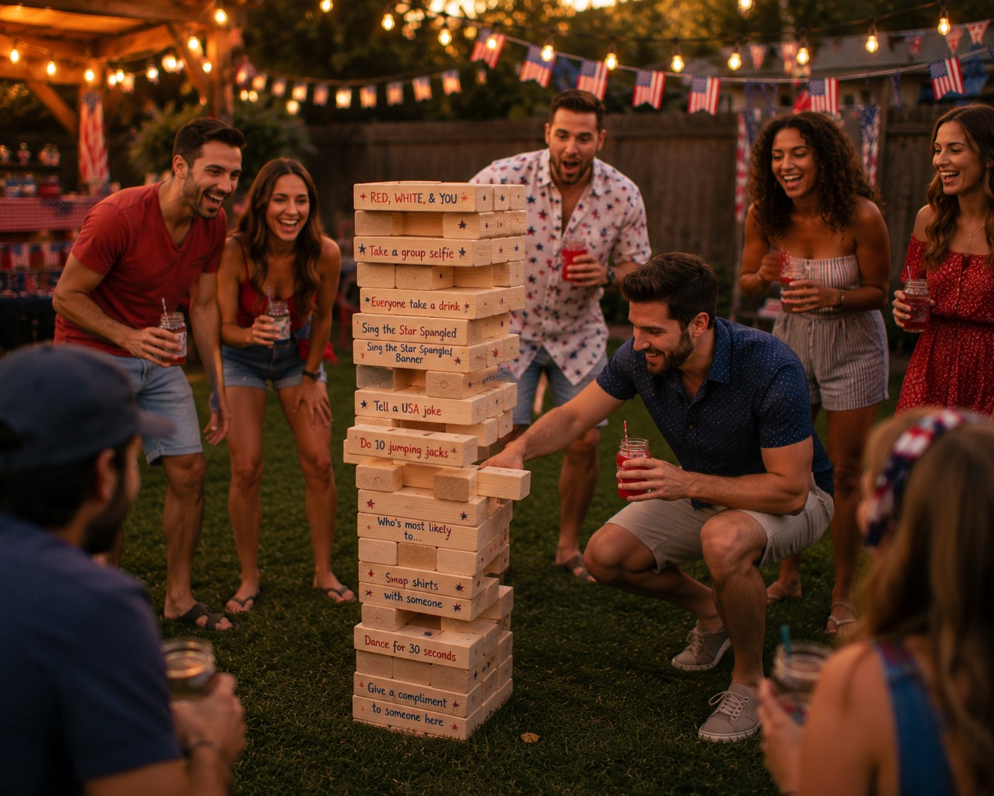 Backyard Jenga
