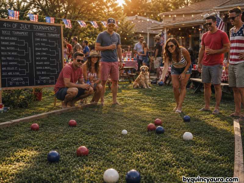 people playing