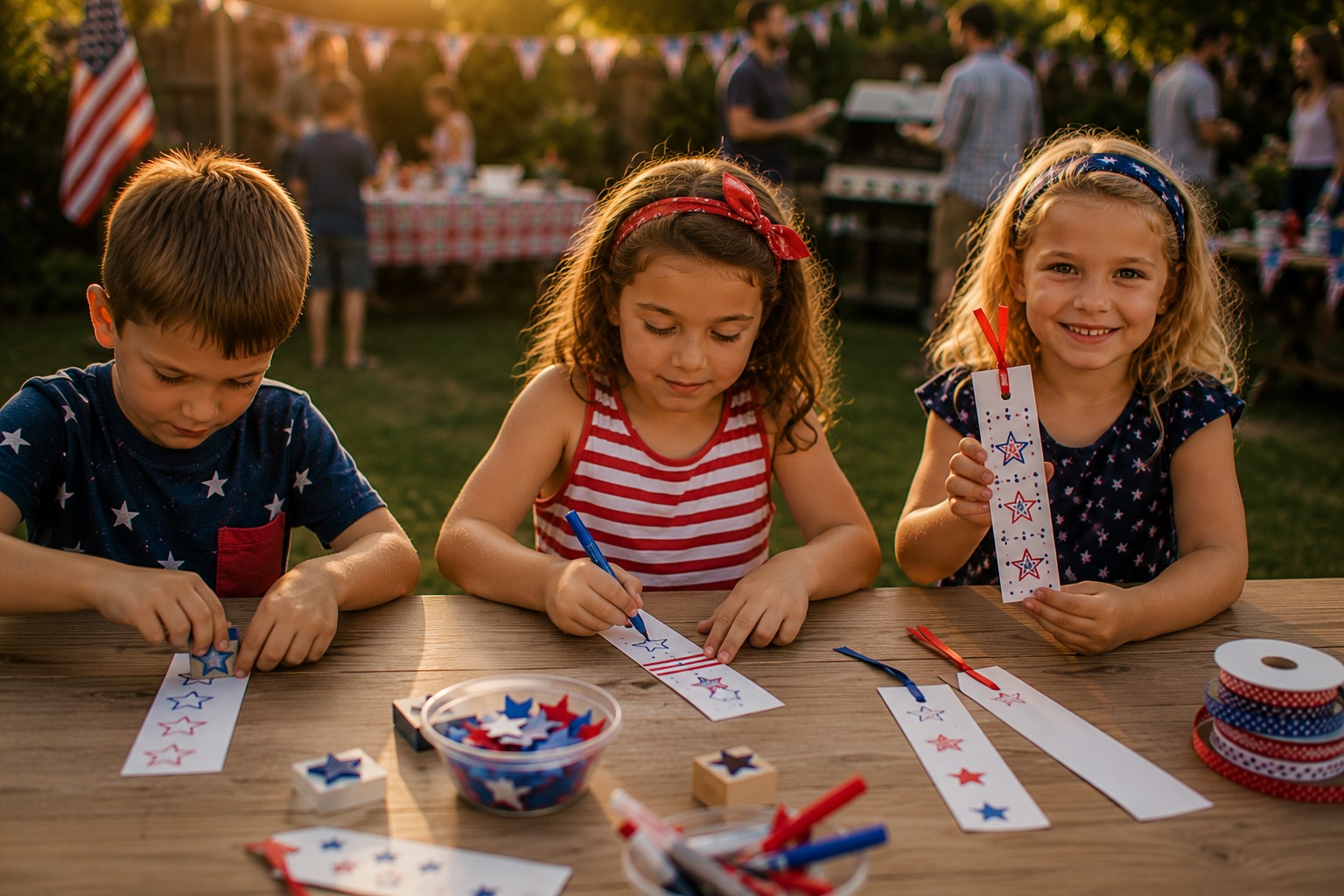 patriotic bookmark