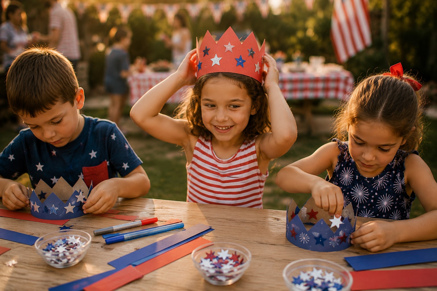 fourth of july crown