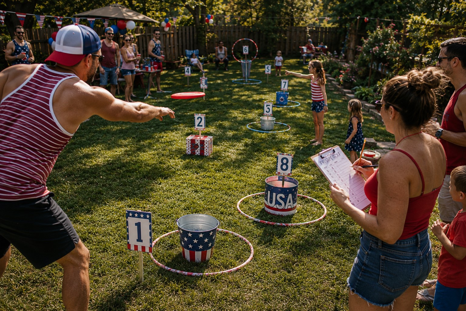 frisbee golf