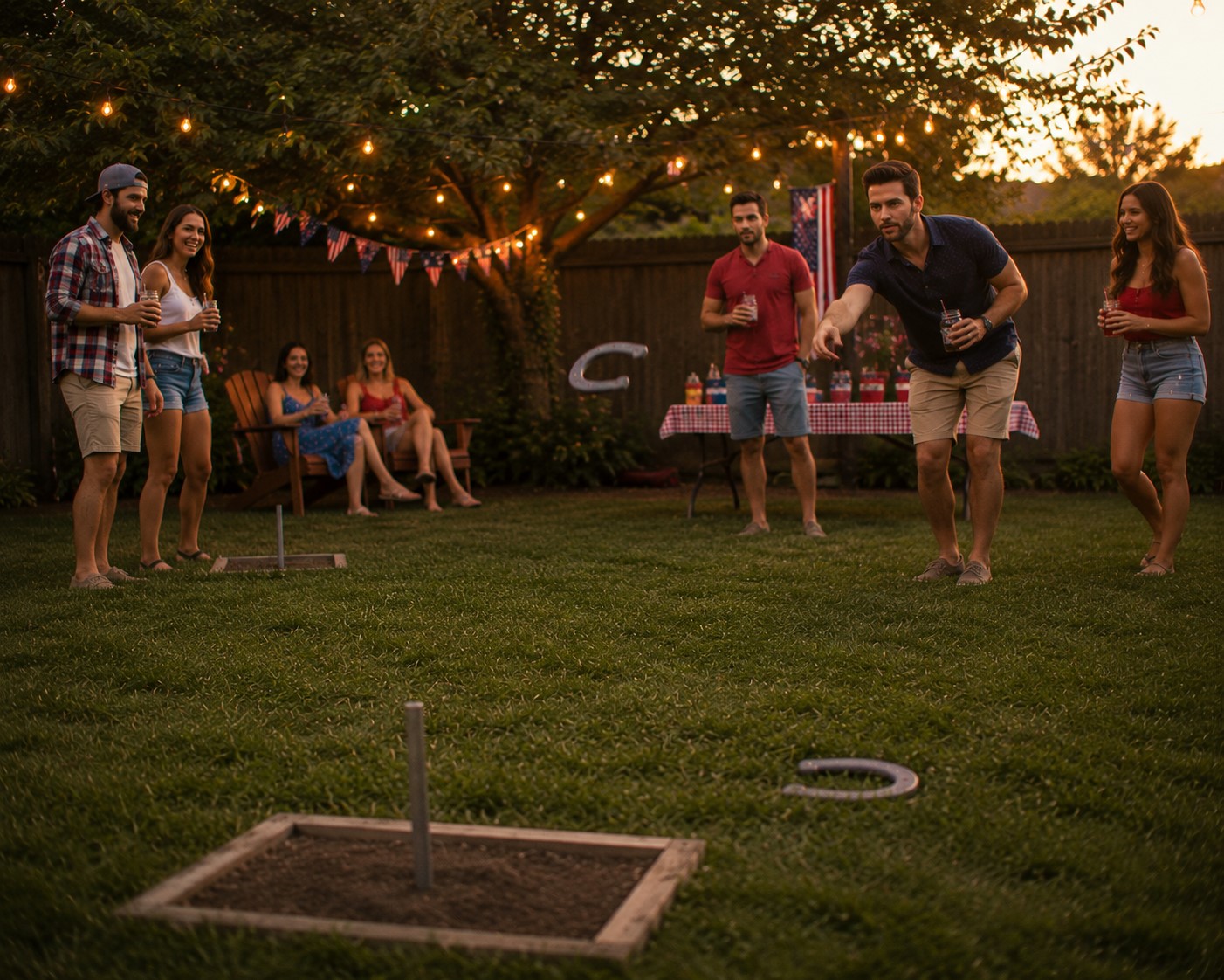 horseshoe game
