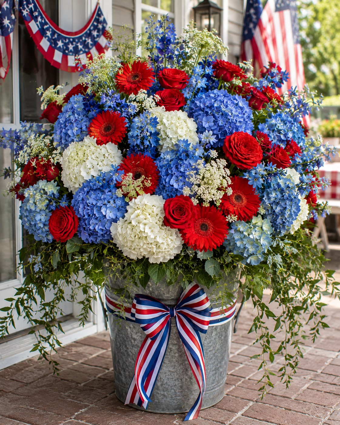 Oversized Bucket Arrangement