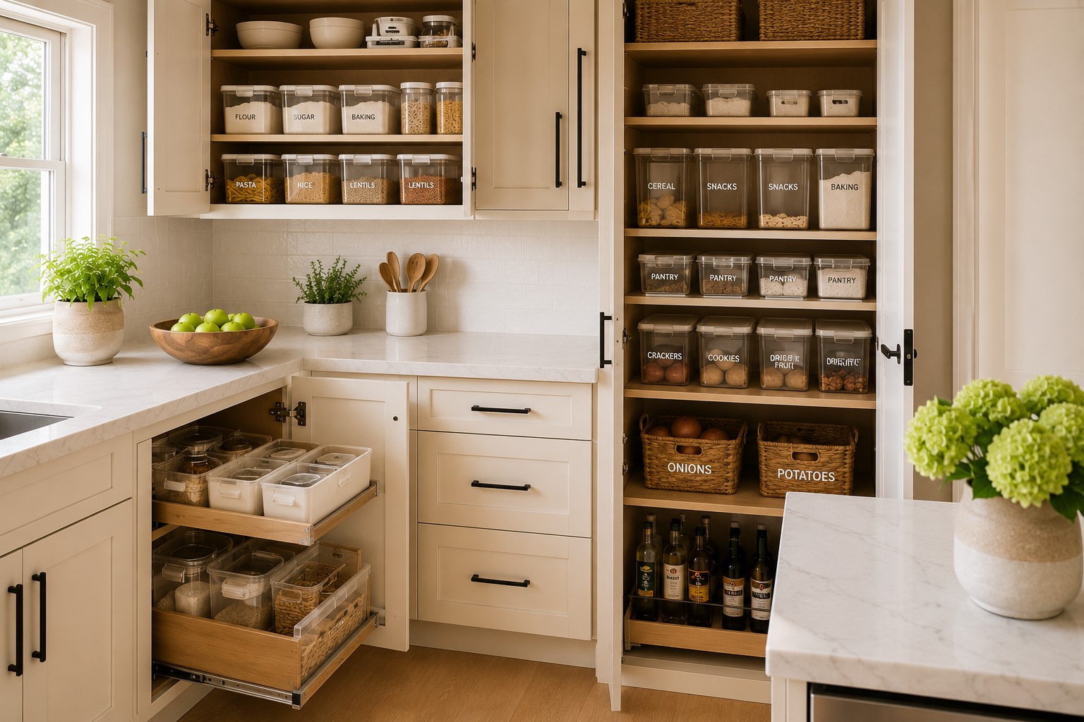 neat kitchen