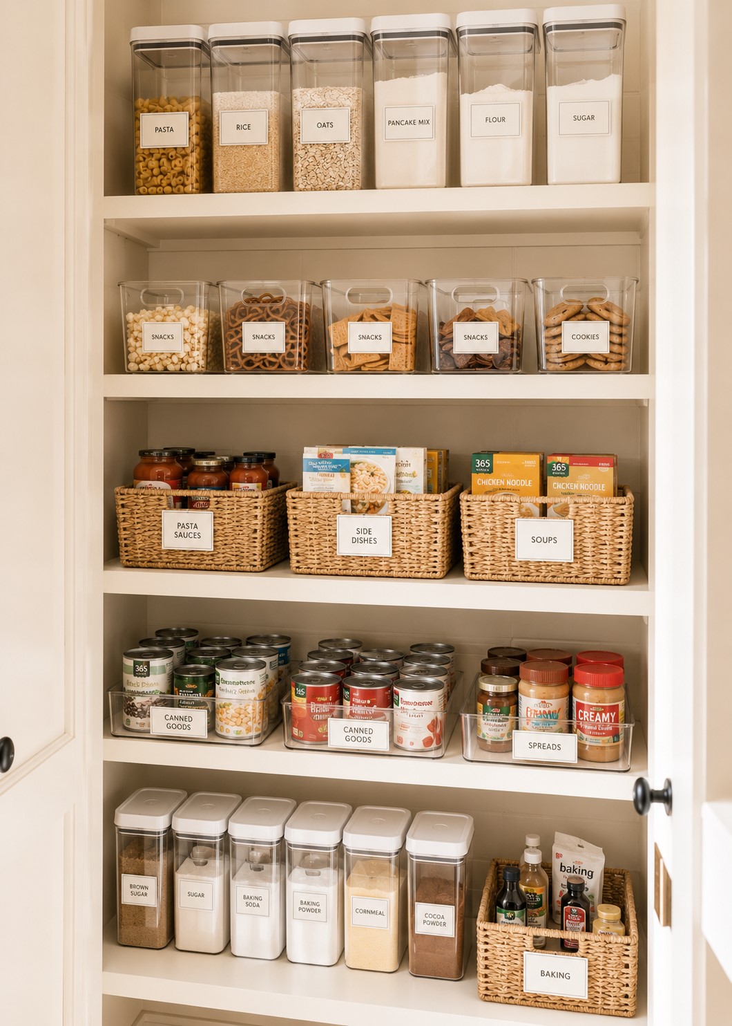 organized pantry