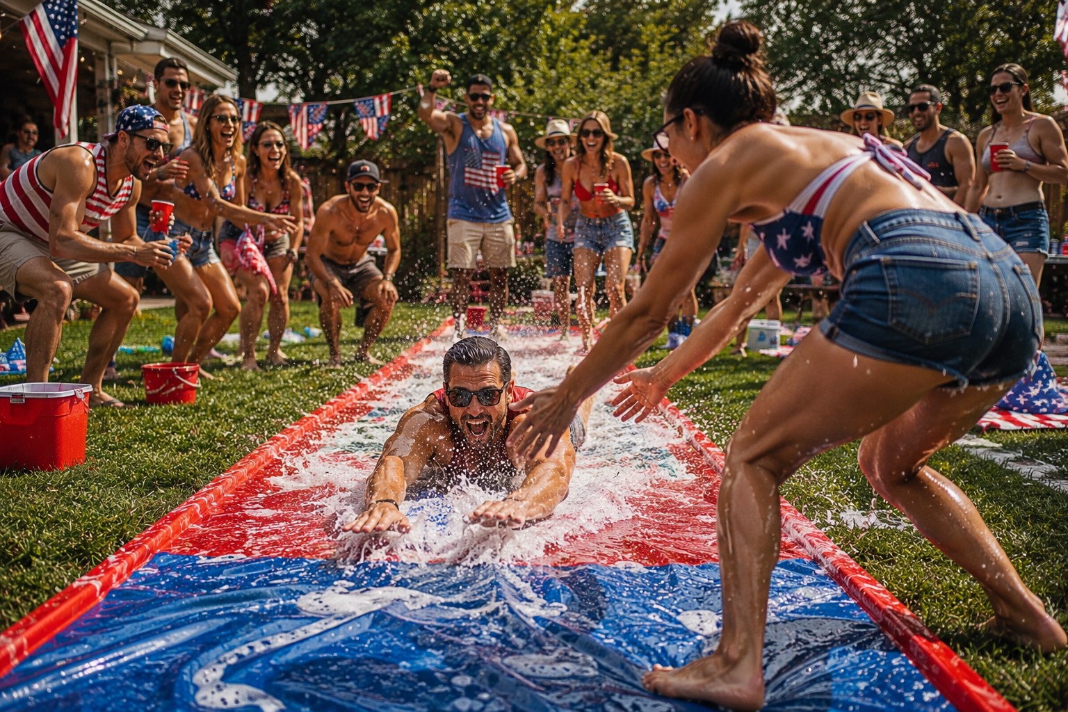 slip and slide relay