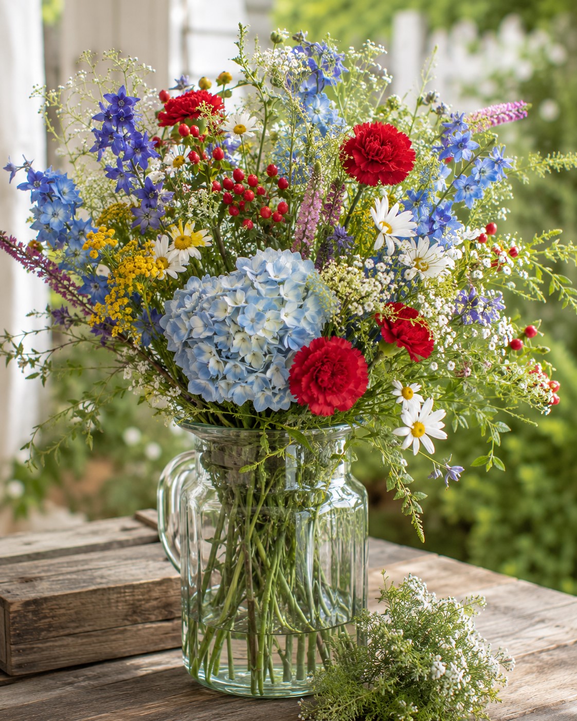 mixed wildflowers