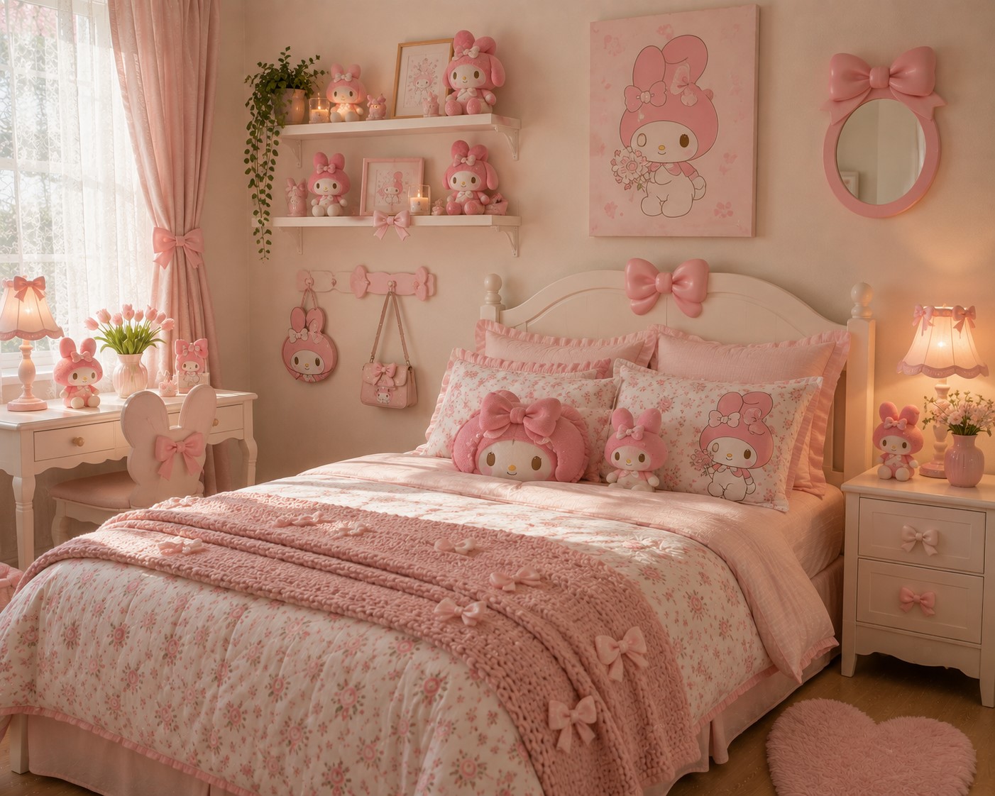 Add Bows Throughout the Room