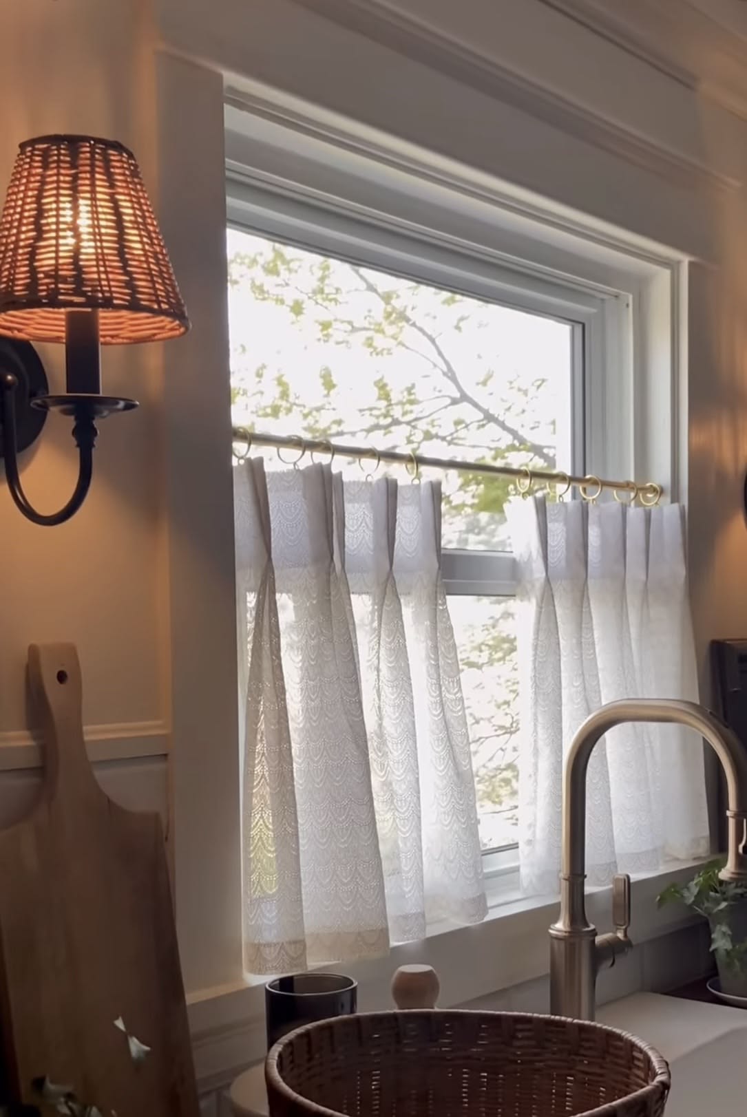 Add Linen Instead of More Decor