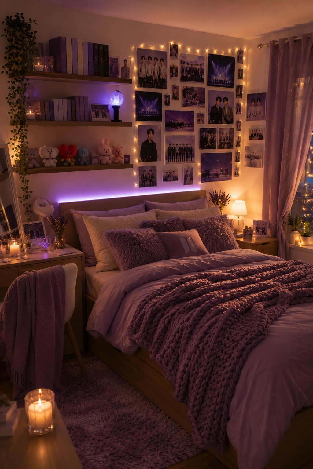 Dreamy Nighttime Atmosphere