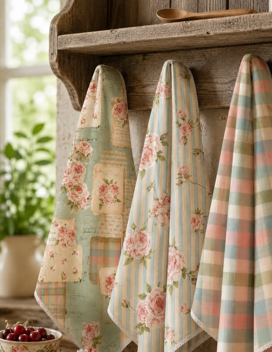 Hang a Pretty Dish Towel