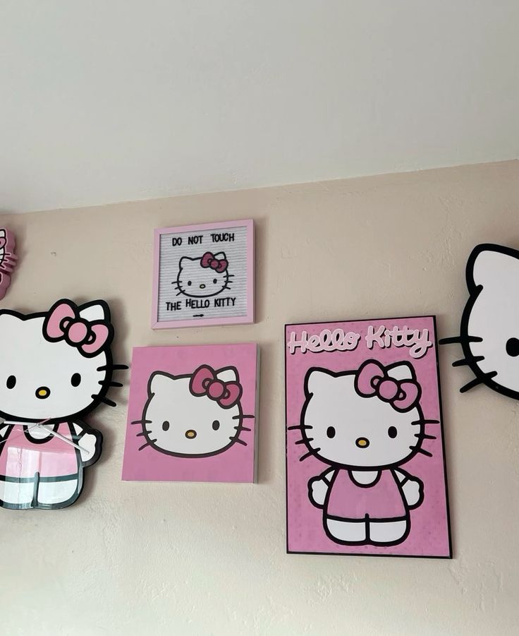 Hello Kitty Gallery Wall