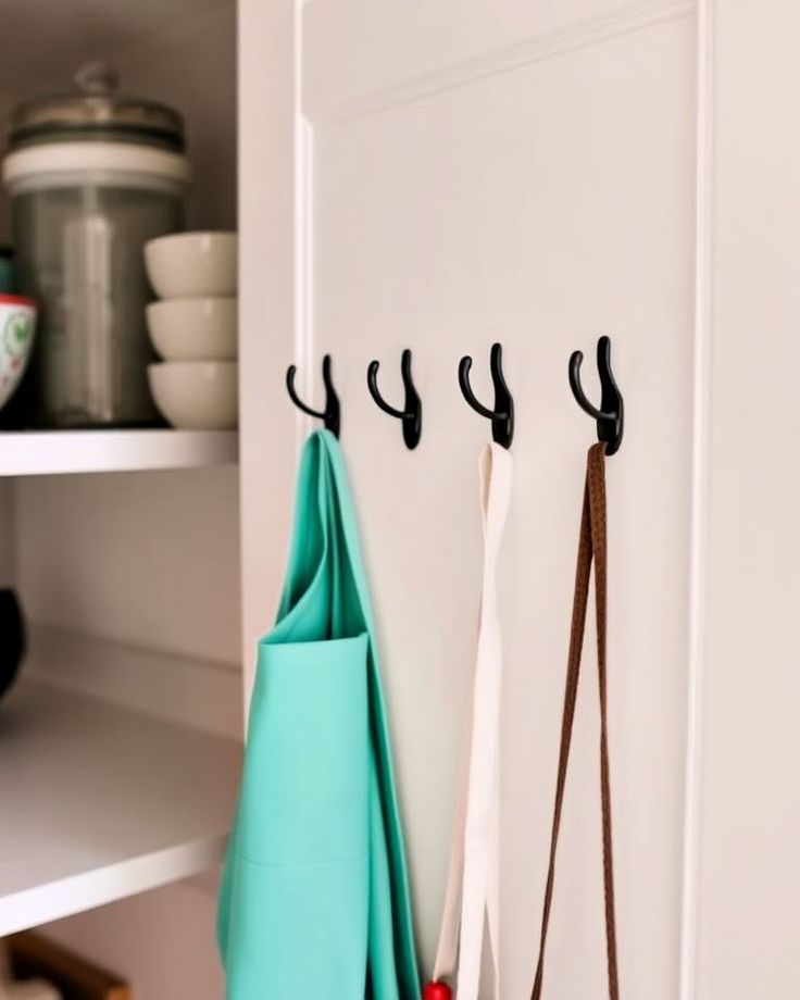 Hooks Inside Your Pantry