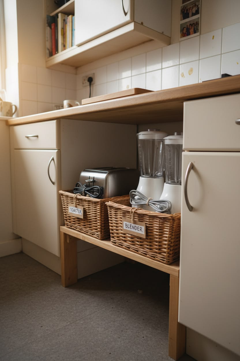 Keep a Small Basket on the Counter