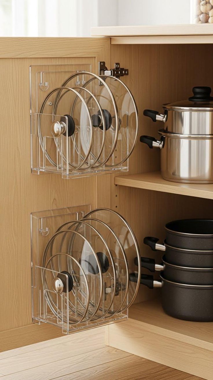 Store Lids Separately From Pots