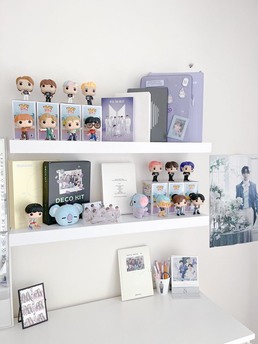 BTS shelf