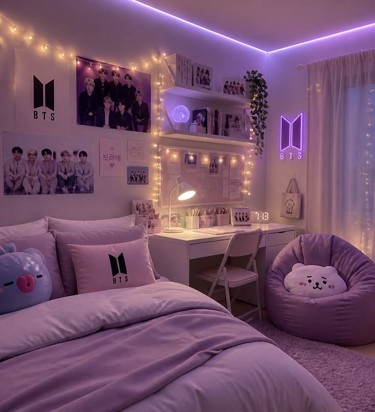 Borahae bedroom