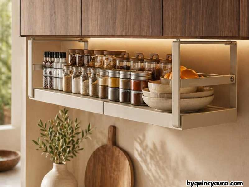 under cabinet storage