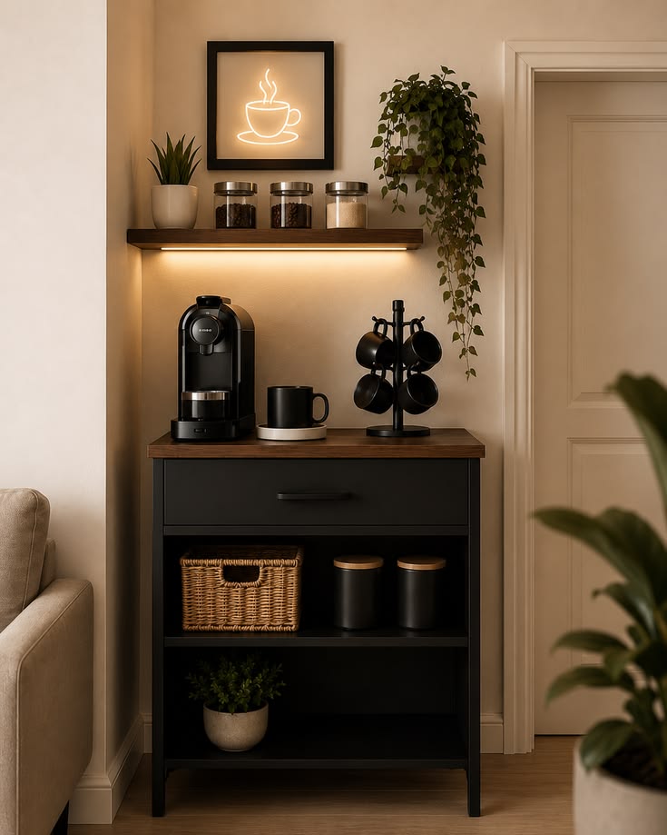 cozy coffee table