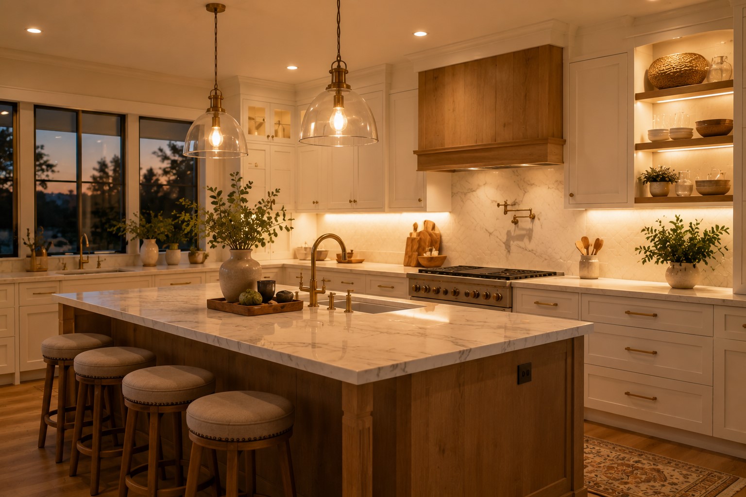 cozy kitchen