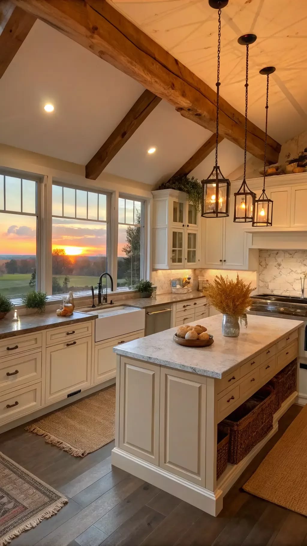 farmhouse kitchen