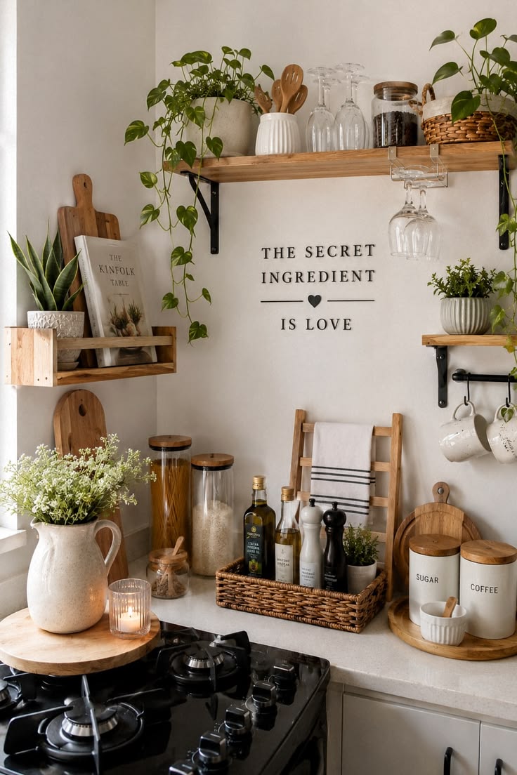 open shelf