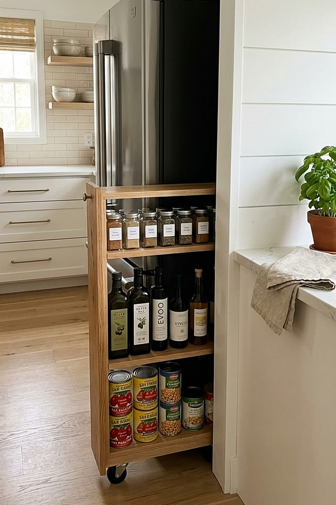 rolling shelf