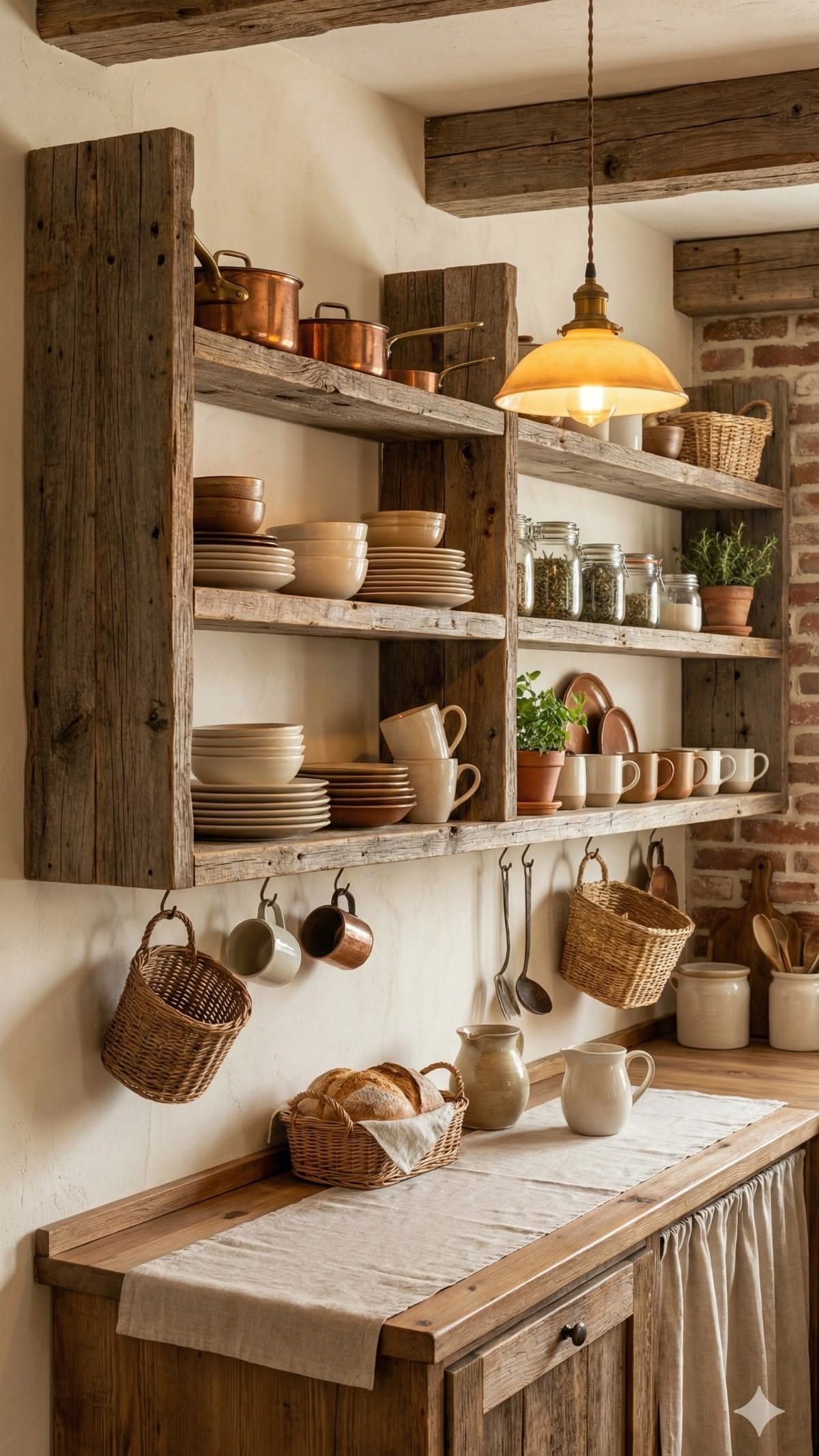 wood shelf
