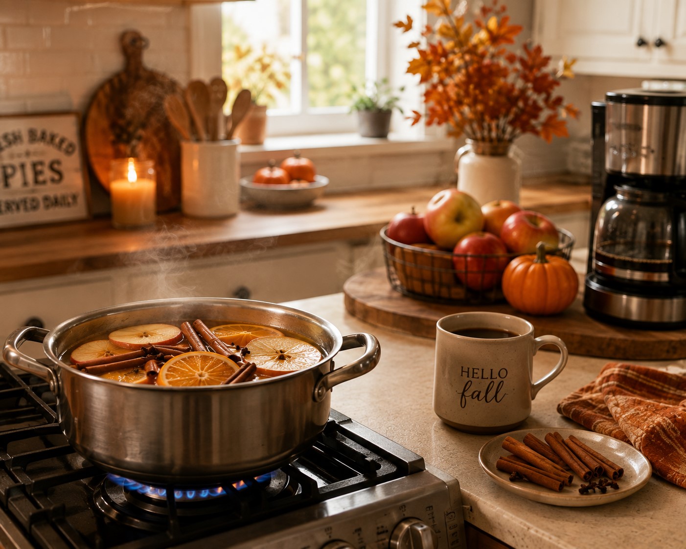 Make Your Kitchen the Heart of Your Fall Scents