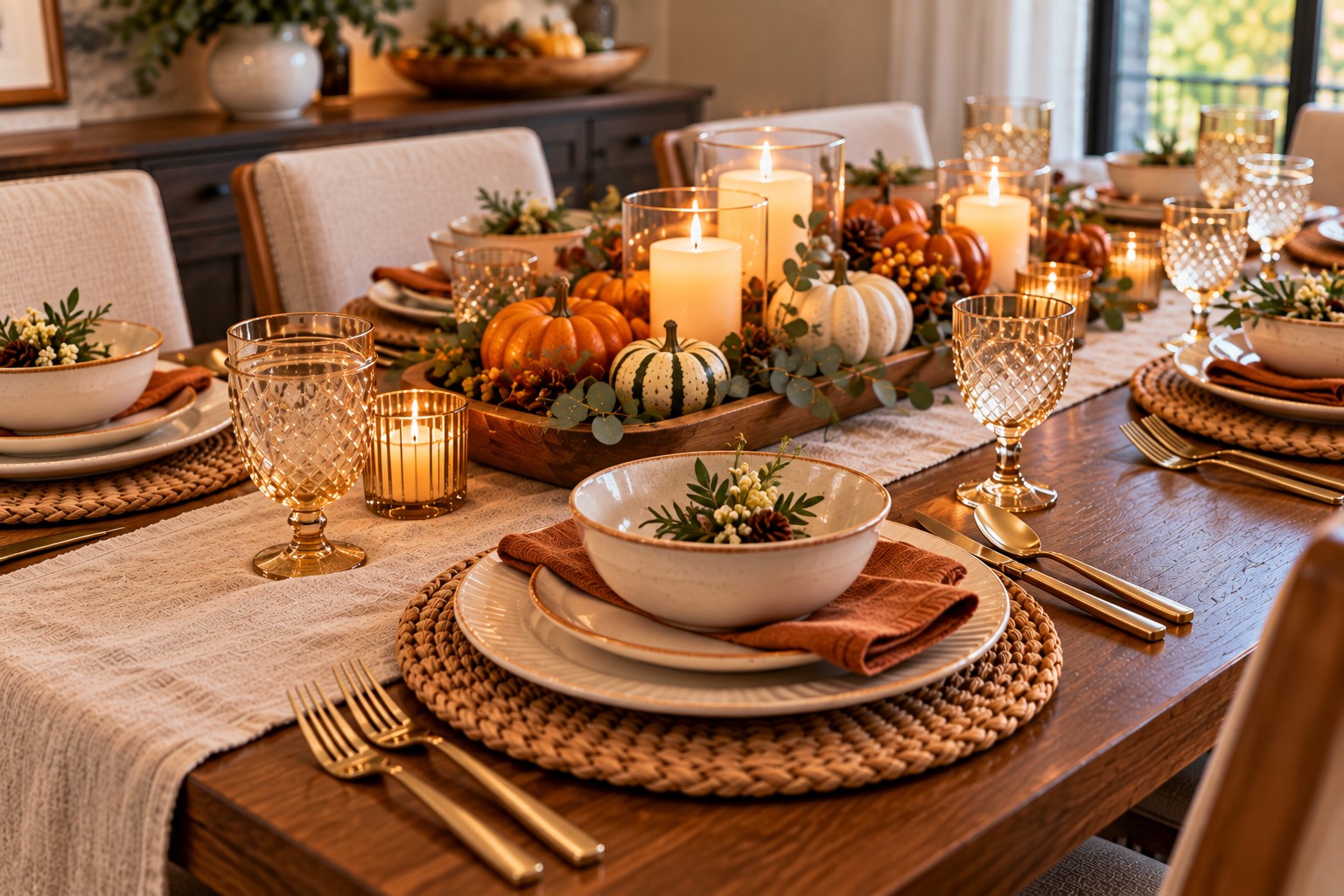 Add a Small Bowl at Each Place Setting