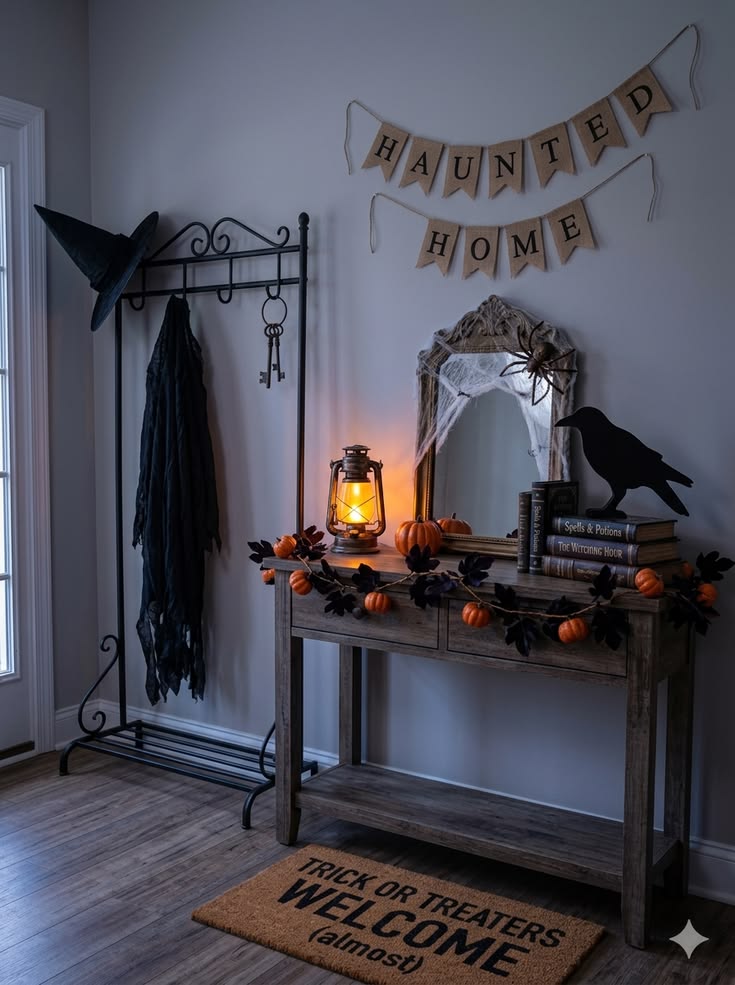 Bring Halloween Into Your Entryway