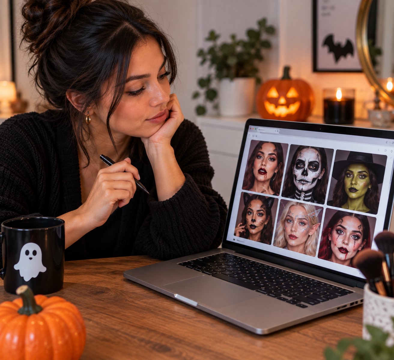 Choose Your Halloween Makeup Idea First