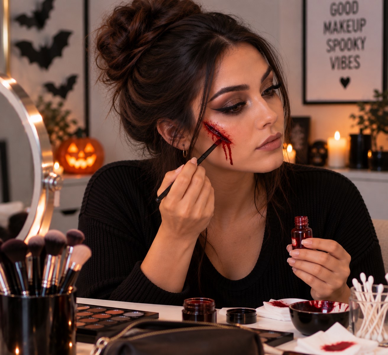 Create Fake Blood Without Making a Mess