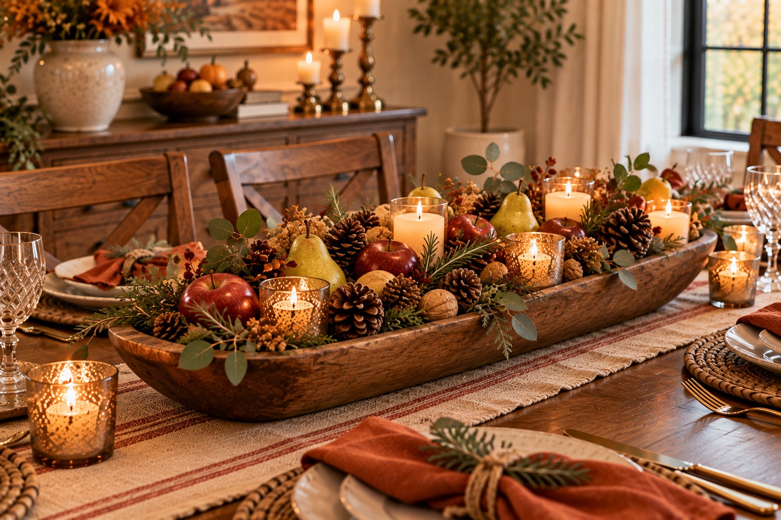 Create a Centerpiece With a Dough Bowl
