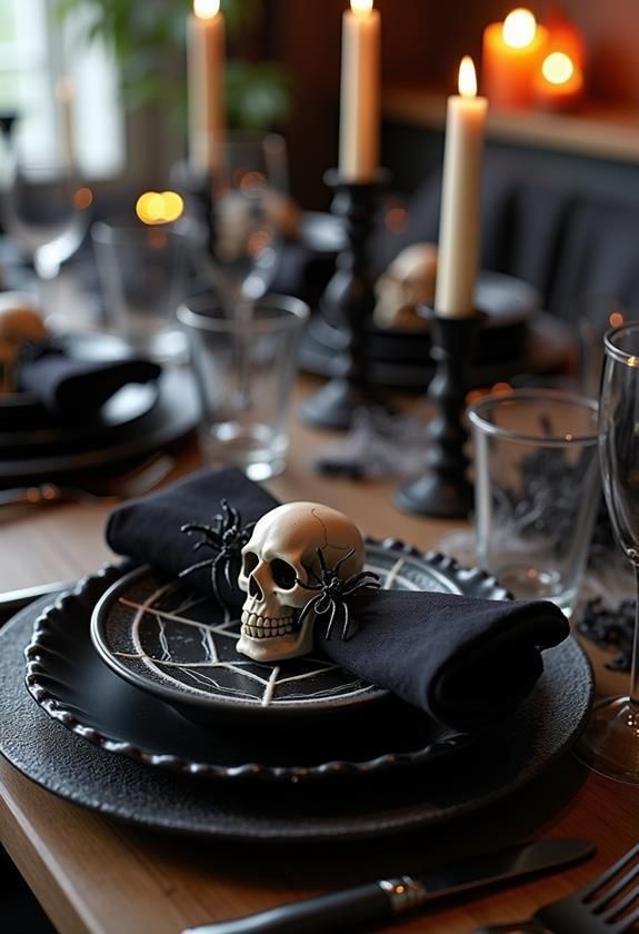 Create a Darker Look With Napkins